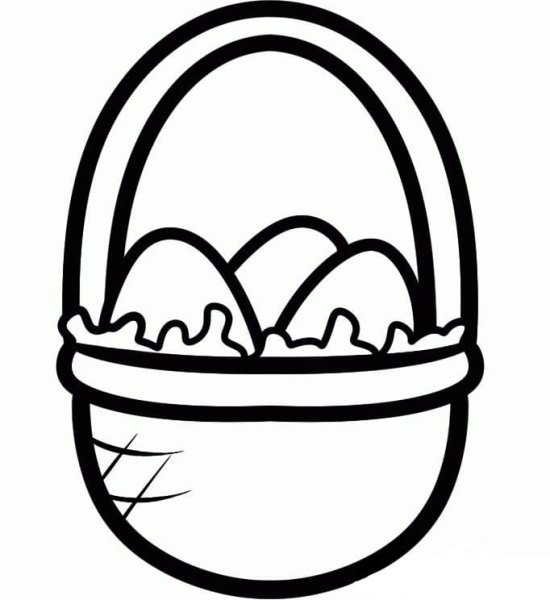 Кулич для срисовки