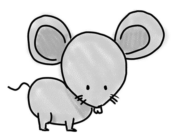 Мышка рисунок