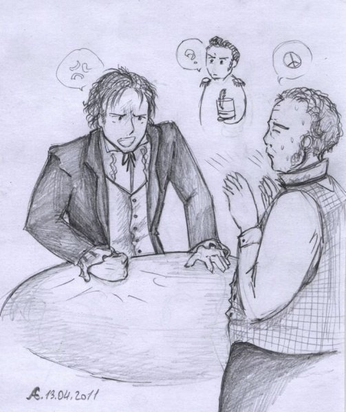 Аркадий Кирсанов и Евгений Базаров