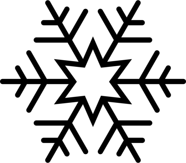 Нарисовать снежинку