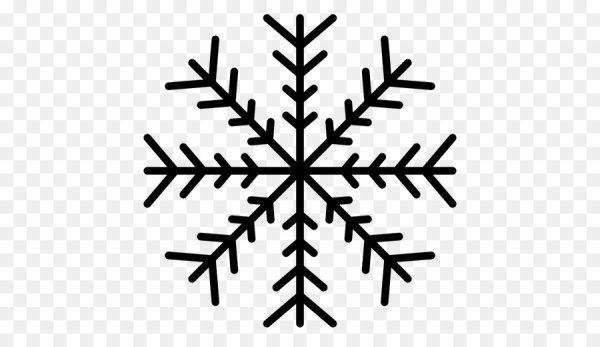 Снежинки карандашом простые