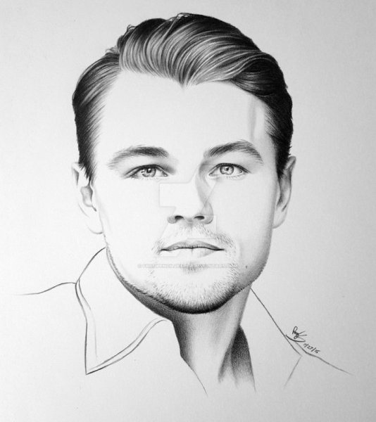 Леонардо ди Каприо в молодости арт