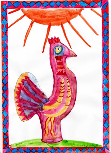 Сказка о золотом петушке рисунок к сказке