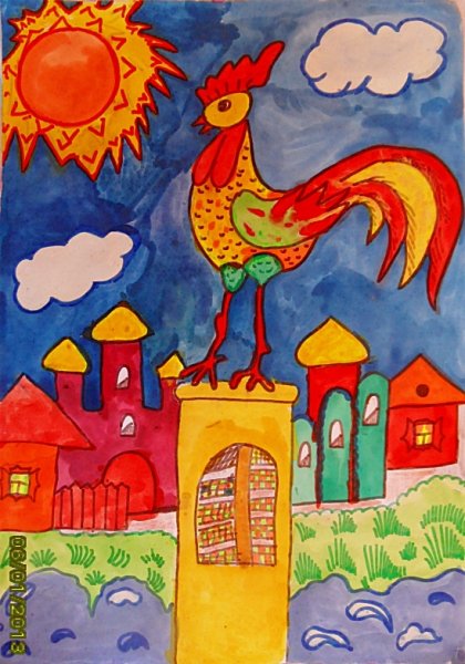 Золотой петушок сказка Пушкина