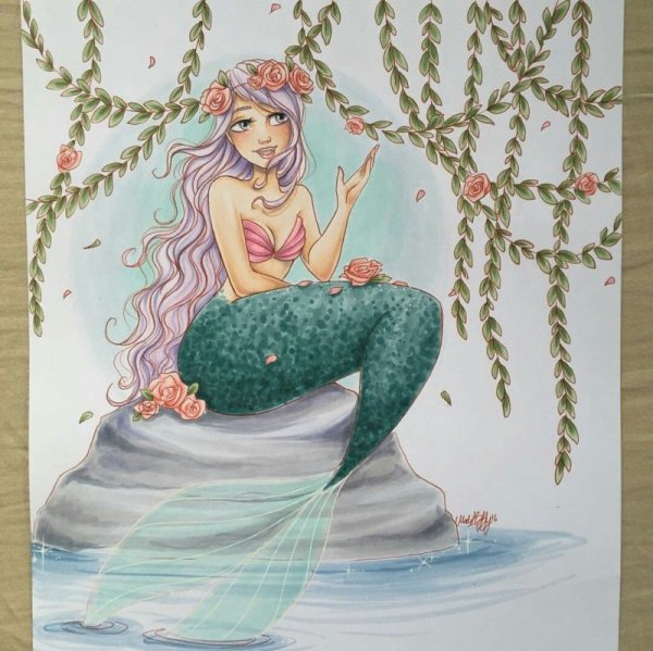 Русалка на ветвях