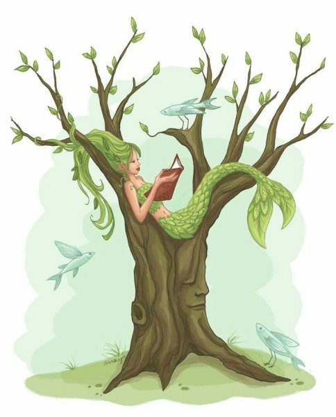 Русалка на ветвях