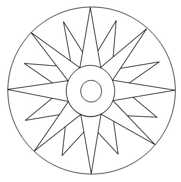 Рисунки на дисках легкие