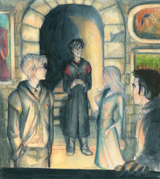 Гарри Петр и филосовкий камень рисунки карандашем