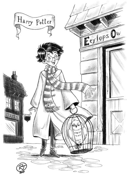 Рисунки карандашом по фильмам