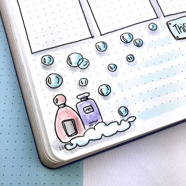 Bullet Journal дудлы