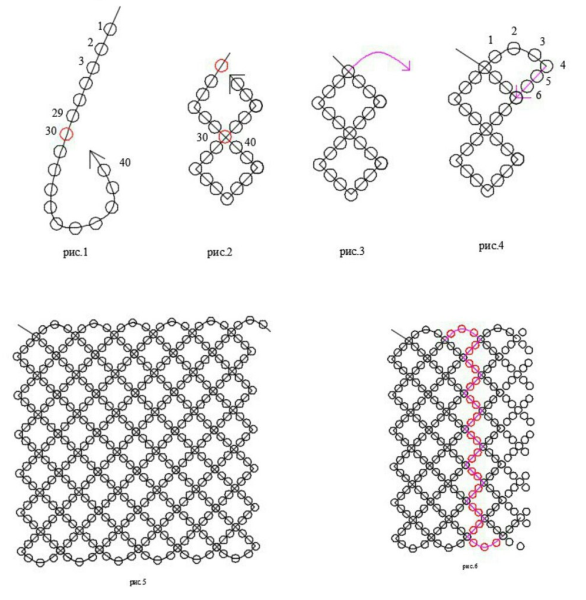Схемы для бисероплетения браслеты на станке для начинающих