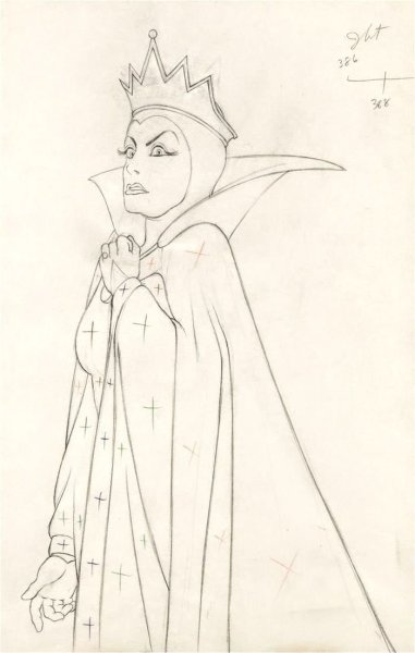 Королева рисунок