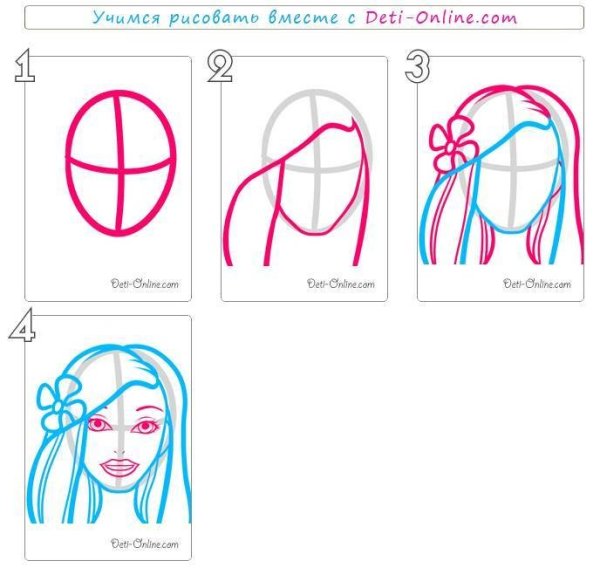 Винкс Блум для срисовки