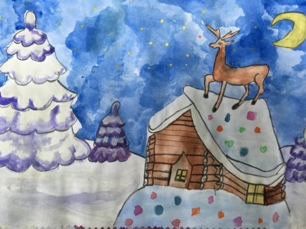 Серебряное копытце рисунки детские для срисовки