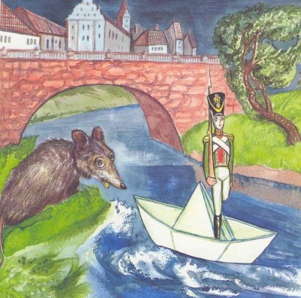 Оловянный солдатик Андерсен