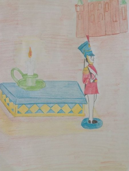 Оловянный солдатик на кораблике