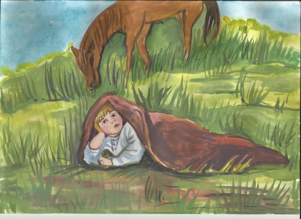 Иллюстрация к произведению Бежин луг