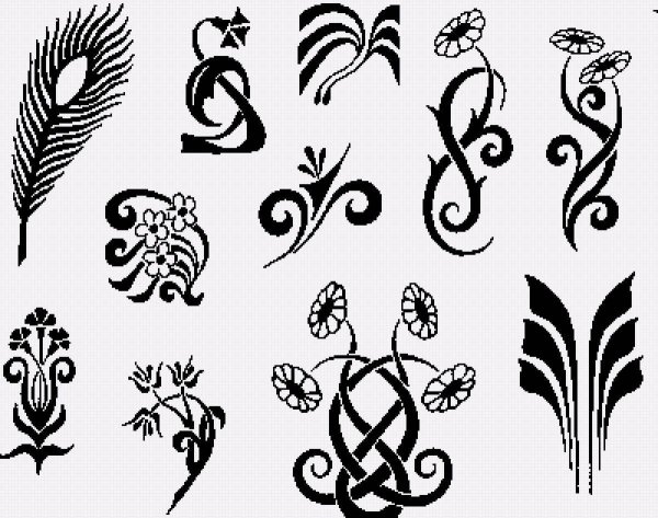 Лёгкие эскизы тату для девушек