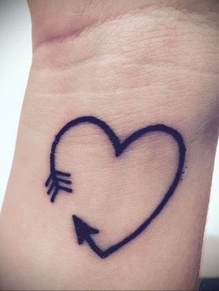 Татуировки для девушек на руке легкие