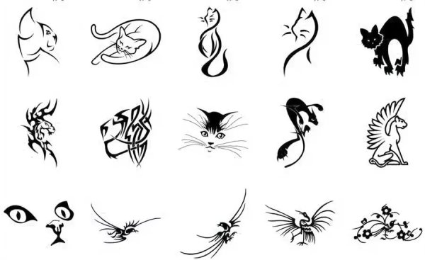 Простые тату для начинающих