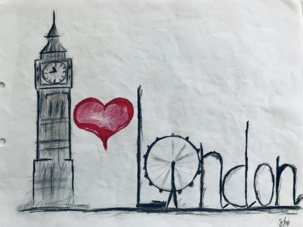 Лондон для срисовки