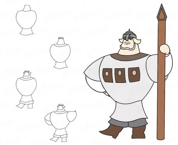 Рисование сказочных персонажей