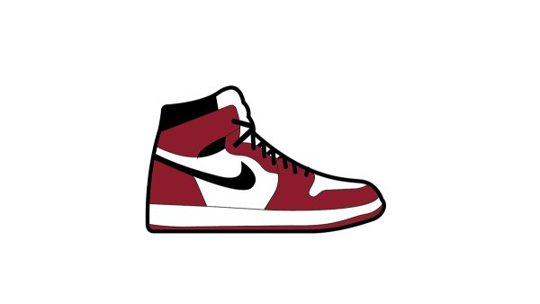 Air Jordan 1 силуэт