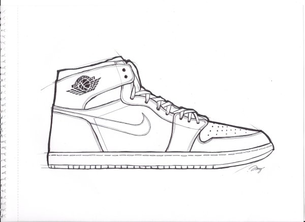 Nike Air Jordan 1 draw