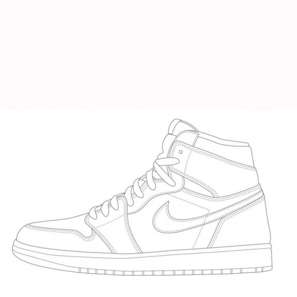 Nike Air Jordan 1 Sketch