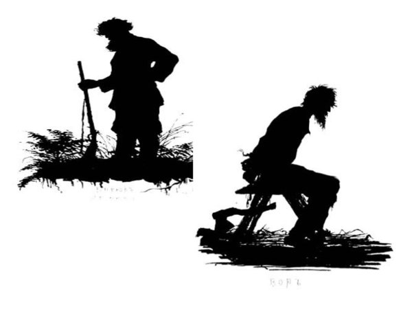 Иллюстрации по бирюку легкое