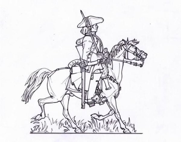 Бородинская битва раскраска