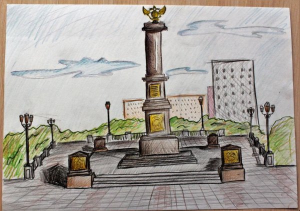 Нарисовать парк аттракционов