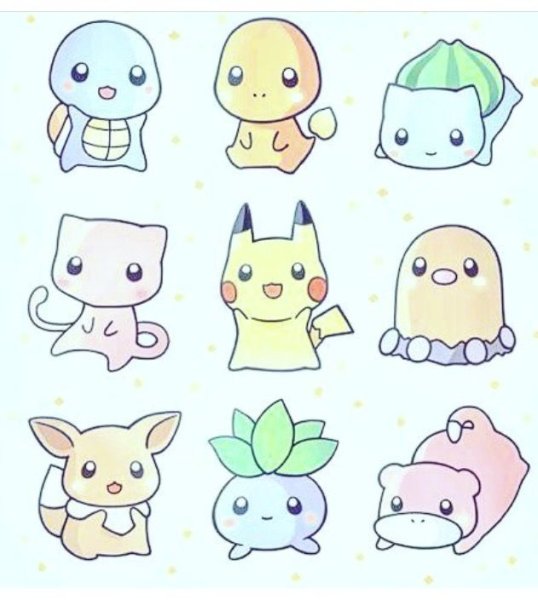 Рисунки лёгкие милые