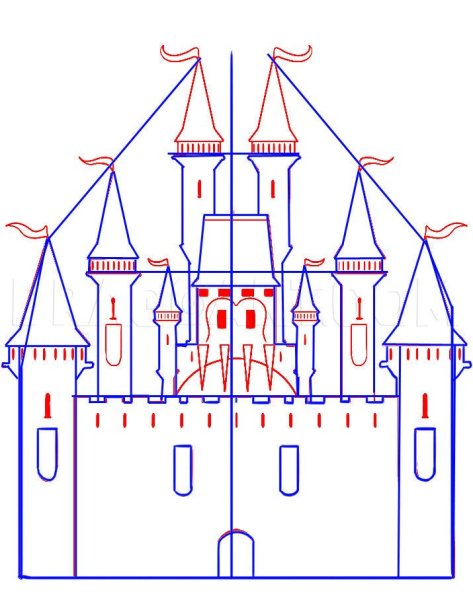 Замок для рисования