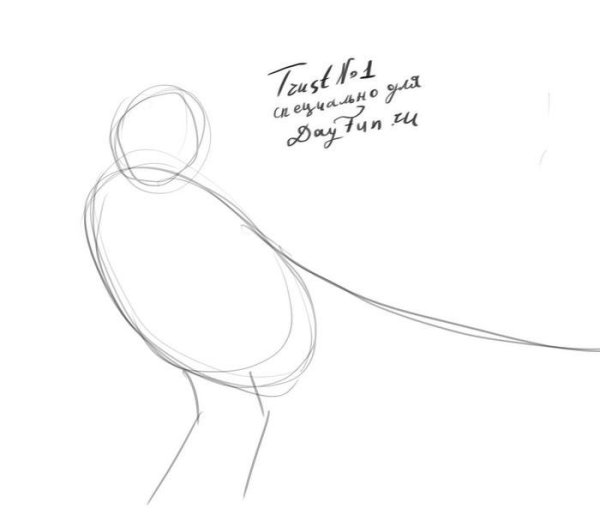 Сорока поэтапное рисование для детей