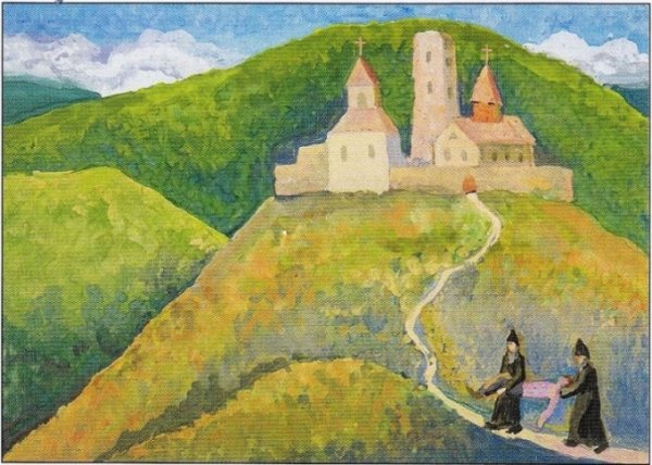 Легкие иллюстрации к Мцыри