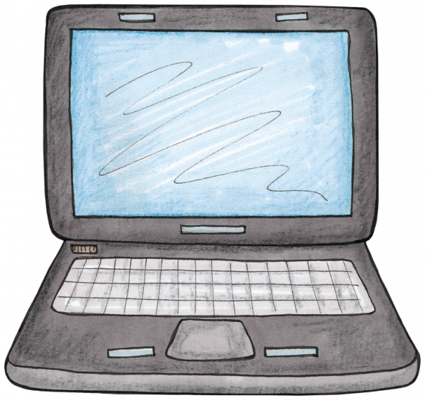 Компьютер рисунок