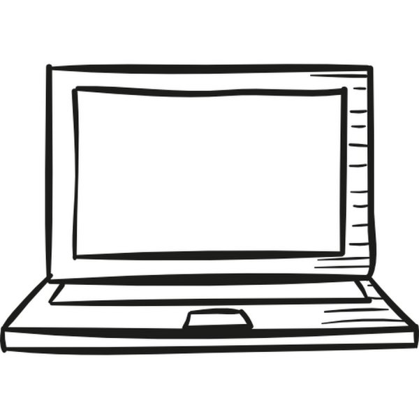 Зарисовка ноутбука