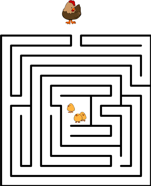 Лабиринт маленький