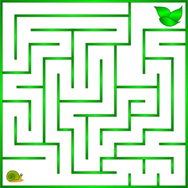 Лабиринт средней сложности