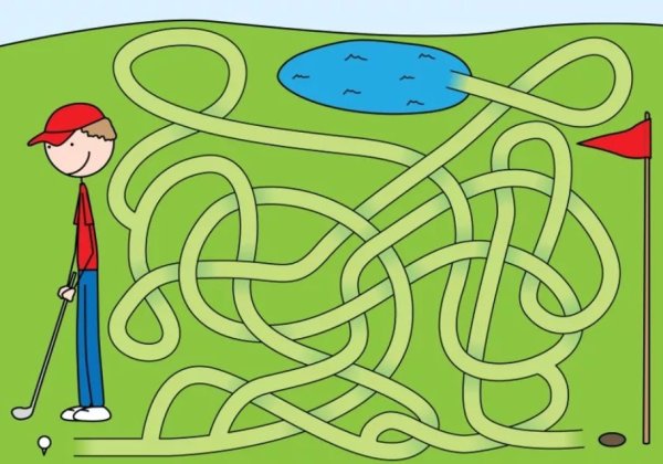 Лабиринты легкие