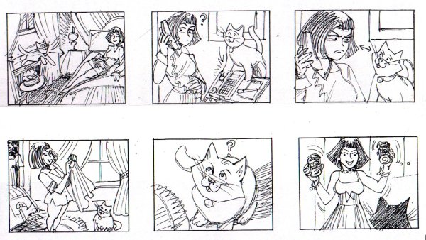 Раскадровка рисунок