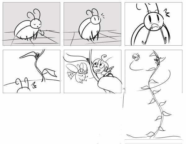 Зарисовки раскадровки