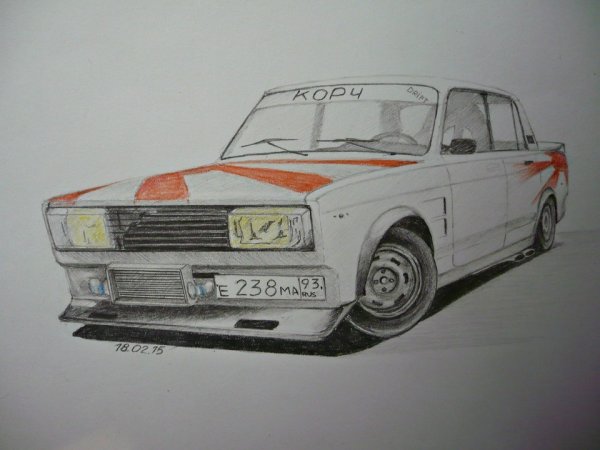 ВАЗ 2106 спереди