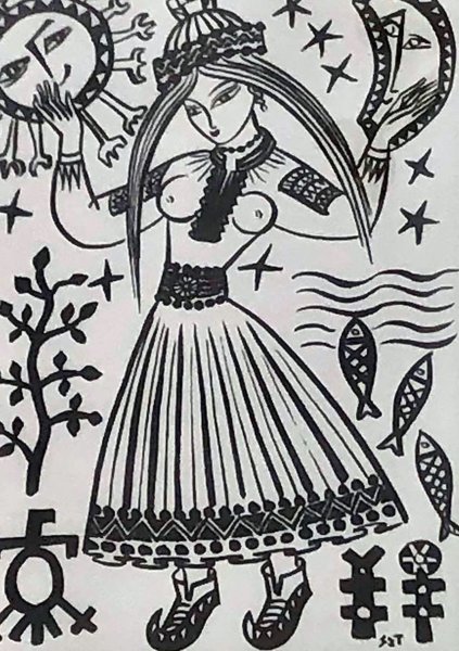 Иллюстрация Калевала легко