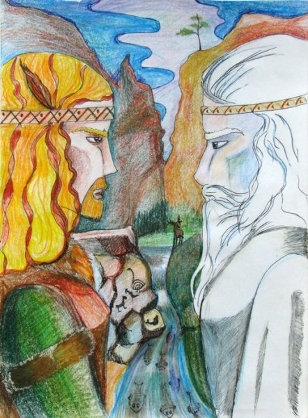 Калевала красавица Похъелы