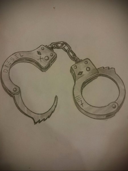 Наручники эскиз