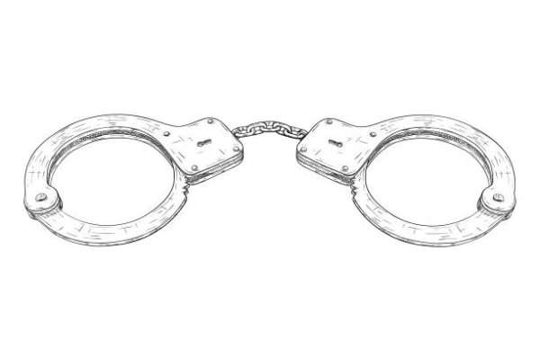 Наручники рисунок карандашом