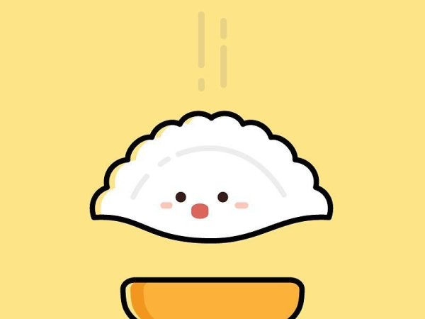 Пельмешек мультяшный