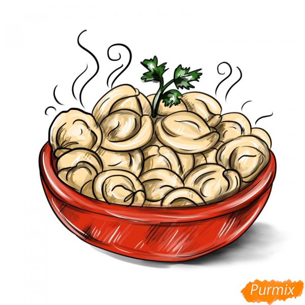 Пельмени мультяшные